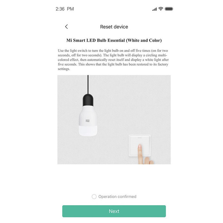 لامپ ال ای دی هوشمند 9 وات