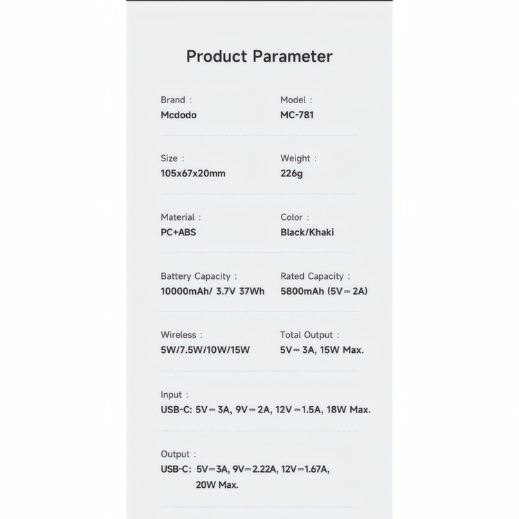 پاوربانک مک دود