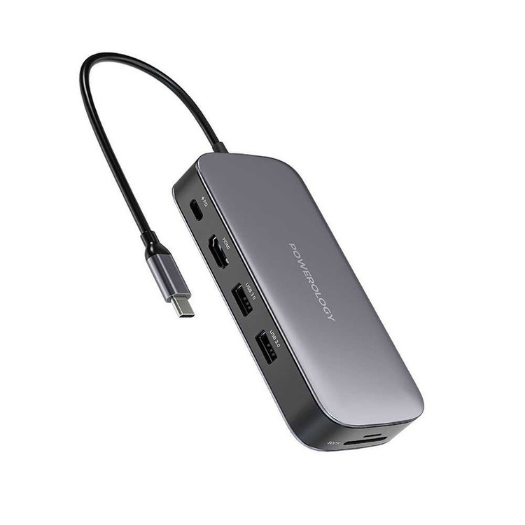 هاب 6 پورت USB-C پاورولوجی