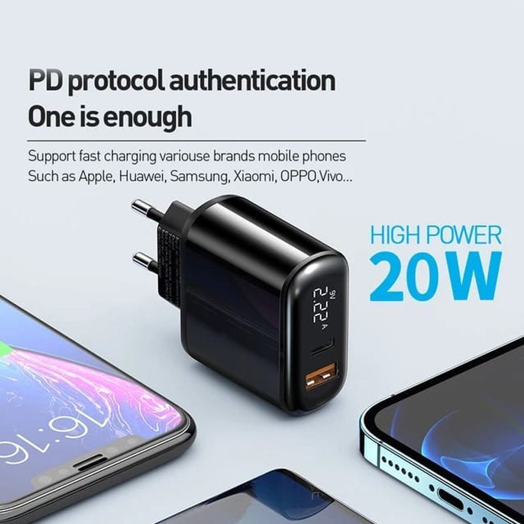 شارژر دیواری 20 وات