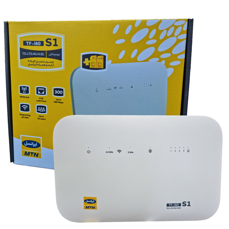 مودم 4G/TD-LTE ایرانسل