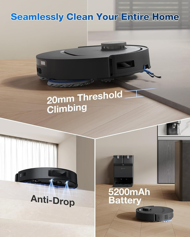 جارو رباتیک اکووکس رباتیک مدل Ecovacs Deebot T30C-گلوبال