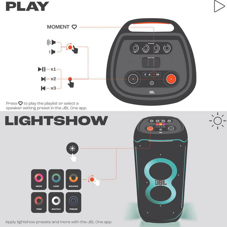 اسپیکر بلوتوثی جی بی ال مدل JBL Partybox Ultimate