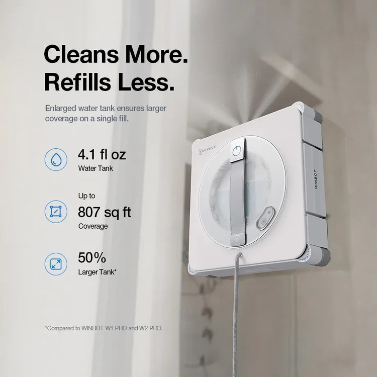 ربات شیشه پاک کن اکووکس رباتیک مدل Ecovacs WINBOT W2S omni