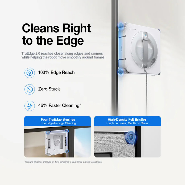 ربات شیشه پاک کن اکووکس رباتیک مدل Ecovacs WINBOT W2S pro